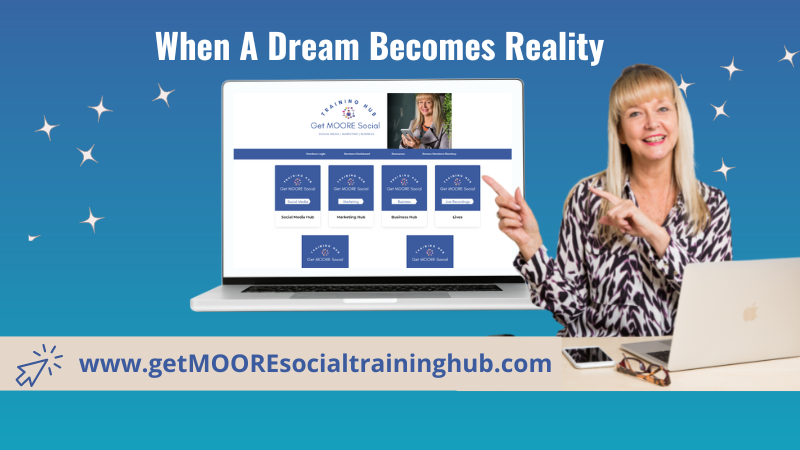 Rachel Moore Social Media's blog post about her Get MOORE Social Training Hub